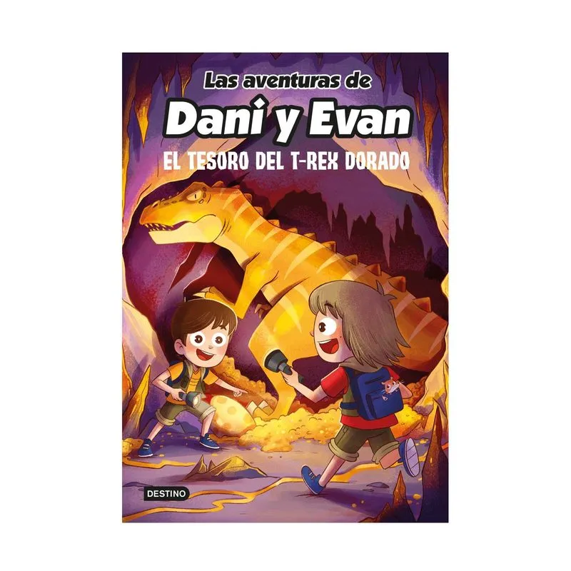 Las aventuras de Dani y Eva 5: el tesoro T-Rex dorado