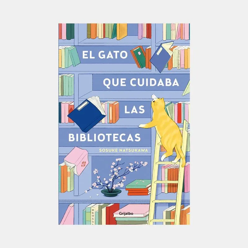 El gato que cuidaba las bibliotecas