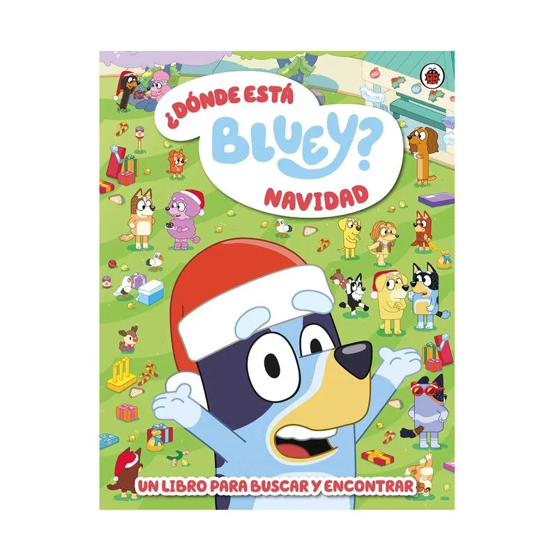 ¿Dónde está Bluey? Navidad: un libro para buscar y encontrar