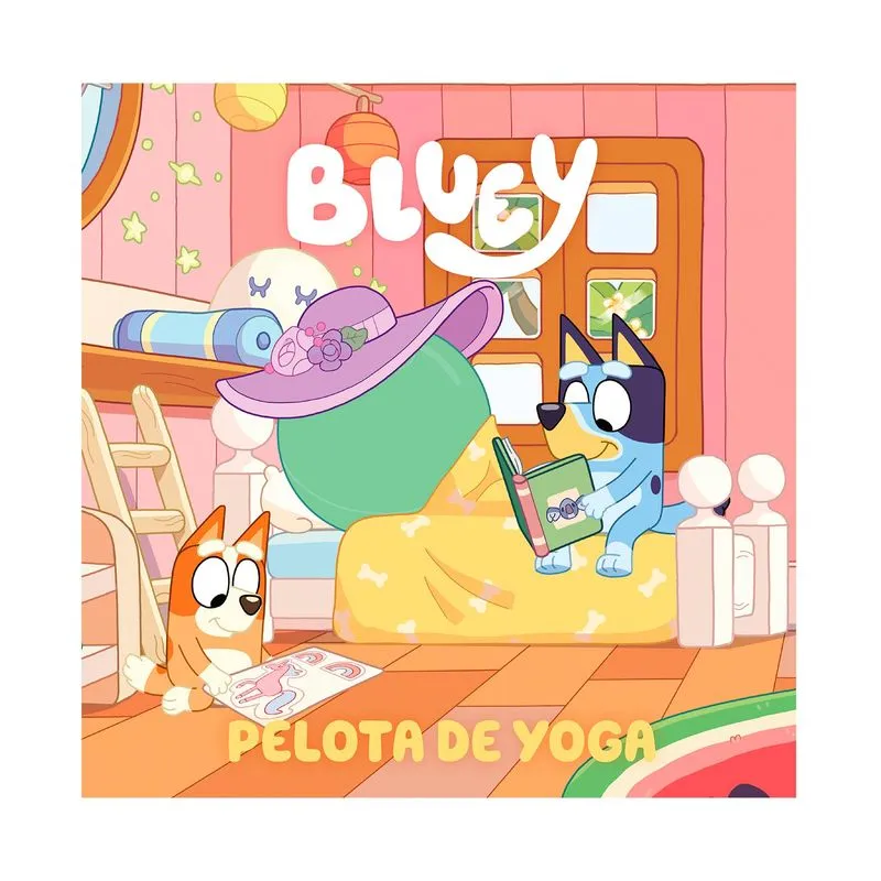 Bluey: pelota de yoga