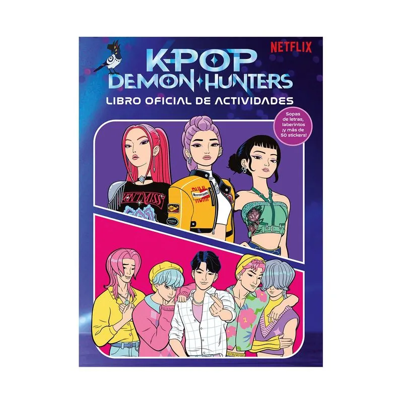 Kpop demon hunters libro de actividades