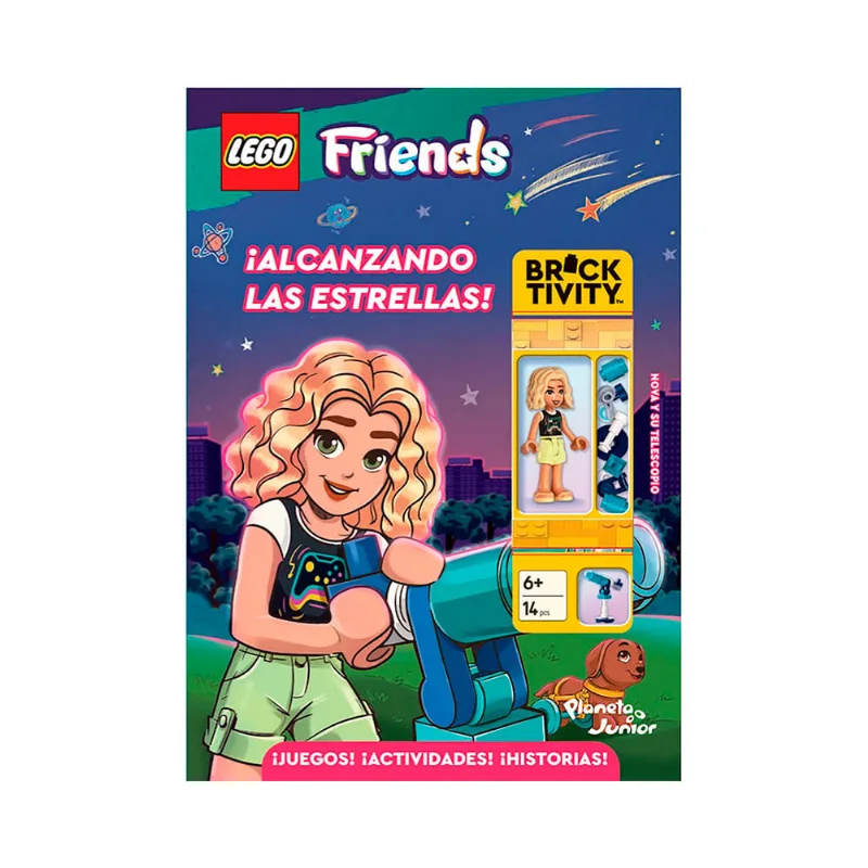 Libro Alcanzando las Estrellas Lego Friends Planeta