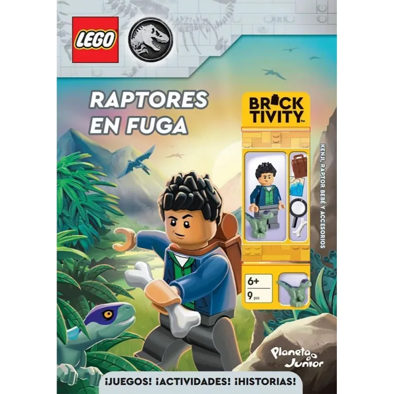 RAPTORES EN FUGA - LEGO JURASSIC WORLD - LEGO RAPTORES EN FUGA - LEGO JURASSIC WORLD