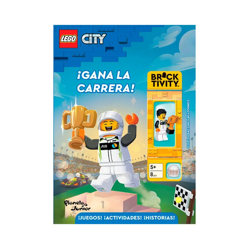 Libro Lego City Gana la Carrera Lego Planeta
