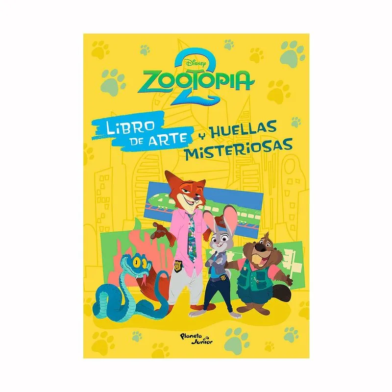 Zootopia 2: libro de arte y huellas misteriosas