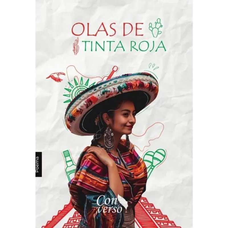 Olas de tinta roja - Espanhol