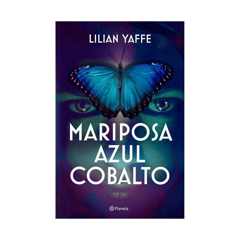 Mariposa azul cobalto