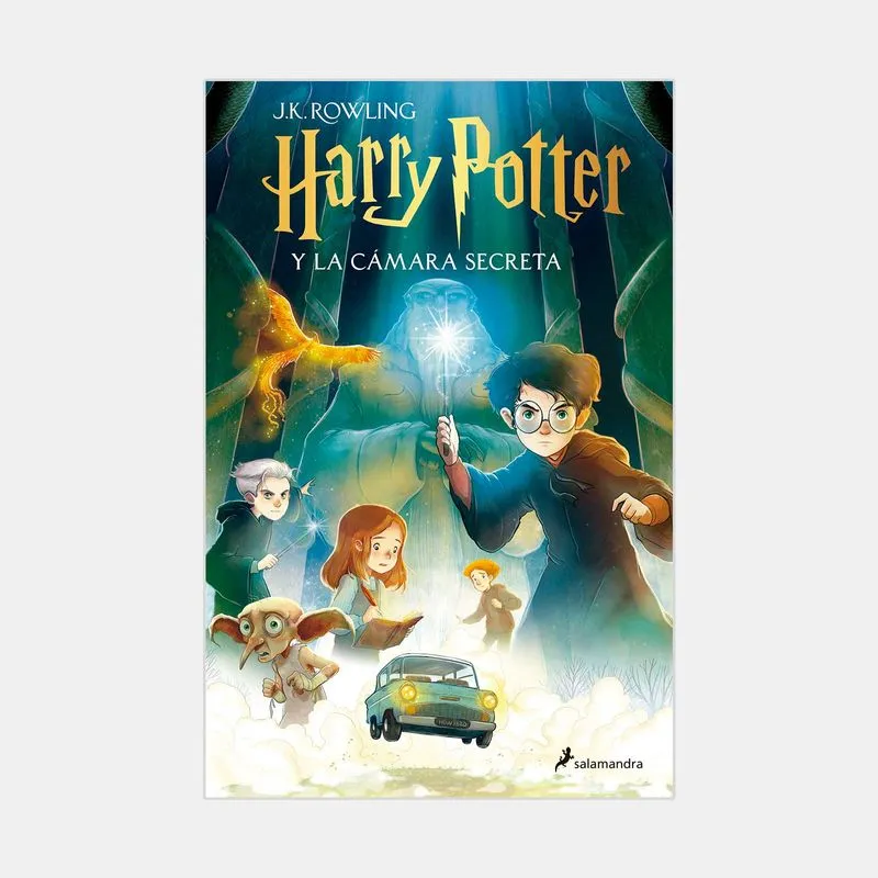 Harry Potter 2 y la cámara secreta (ilustrado)