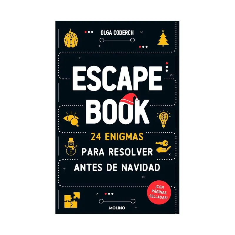 Escape book, 24 enigmas para resolver antes de navidad