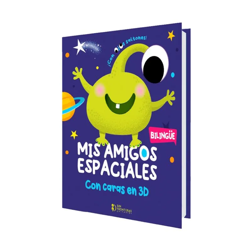 Mis amigos espaciales con caras en 3d