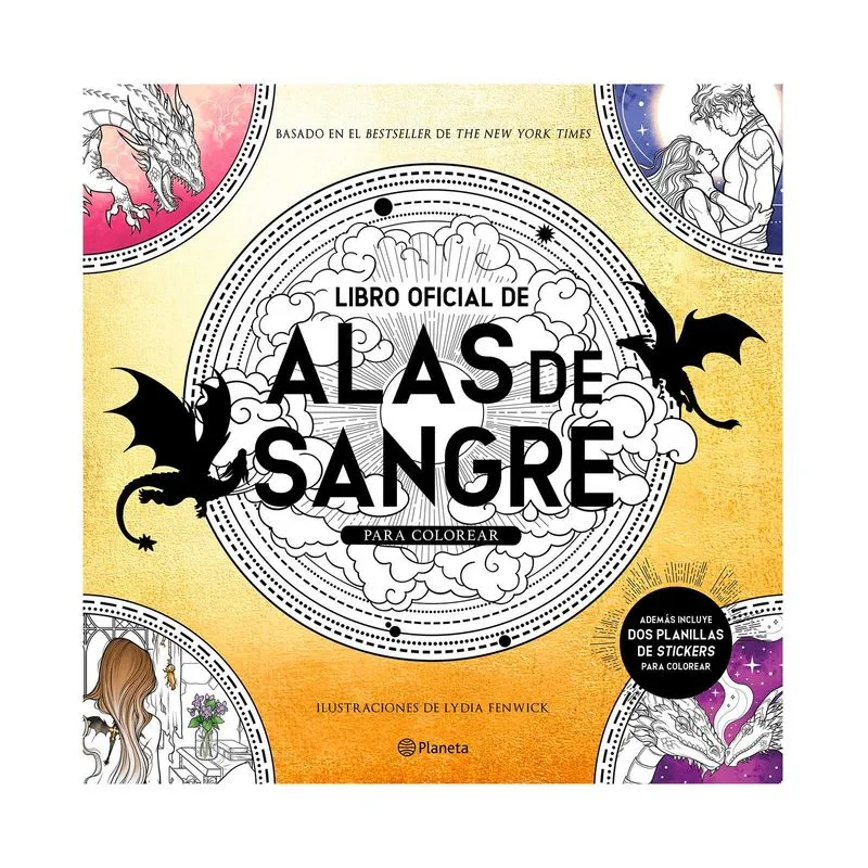 Libro oficial de alas de sangre para colorear