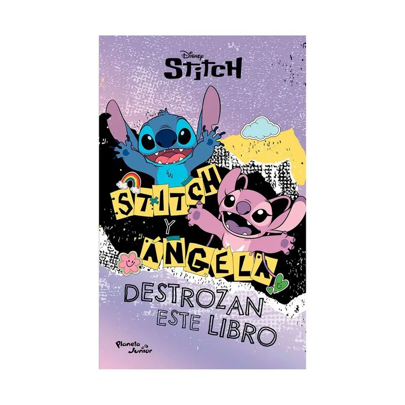 Stitch y Ángela: destrozan este libro