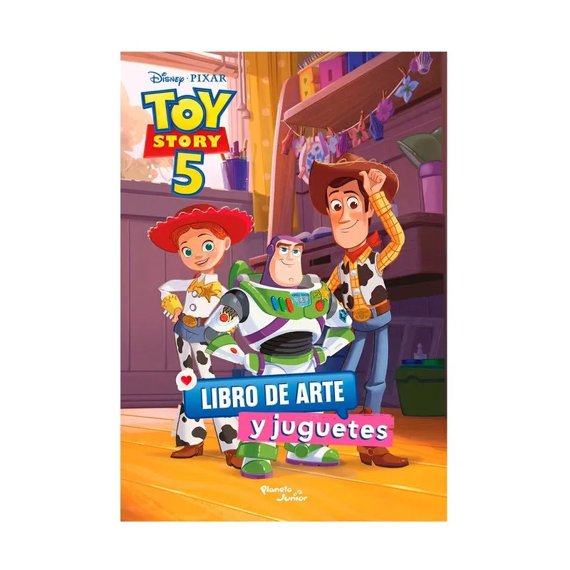 Toy Story 5: libro de arte y juguetes