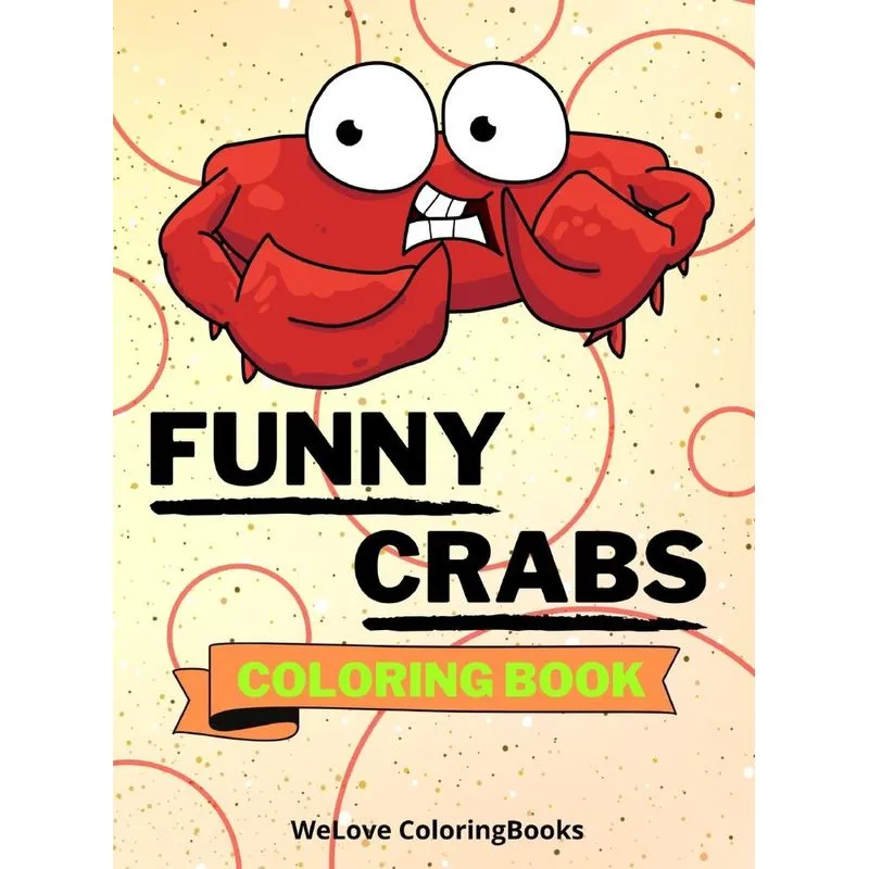 Funny Crabs Coloring Book