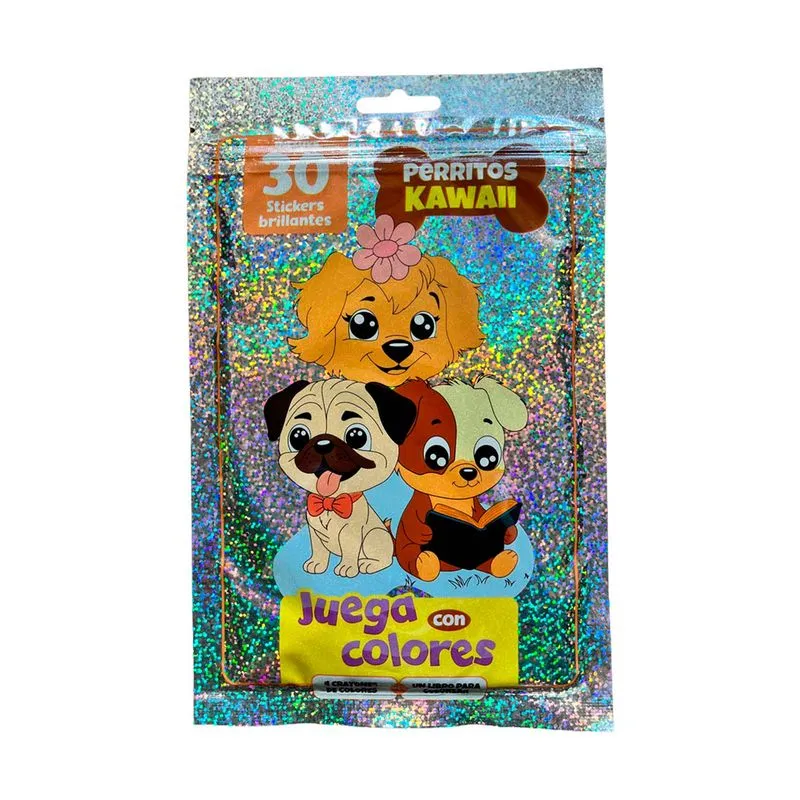 Perritos Kawaii juega y colorea