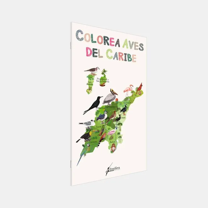 Colorea aves del Caribe
