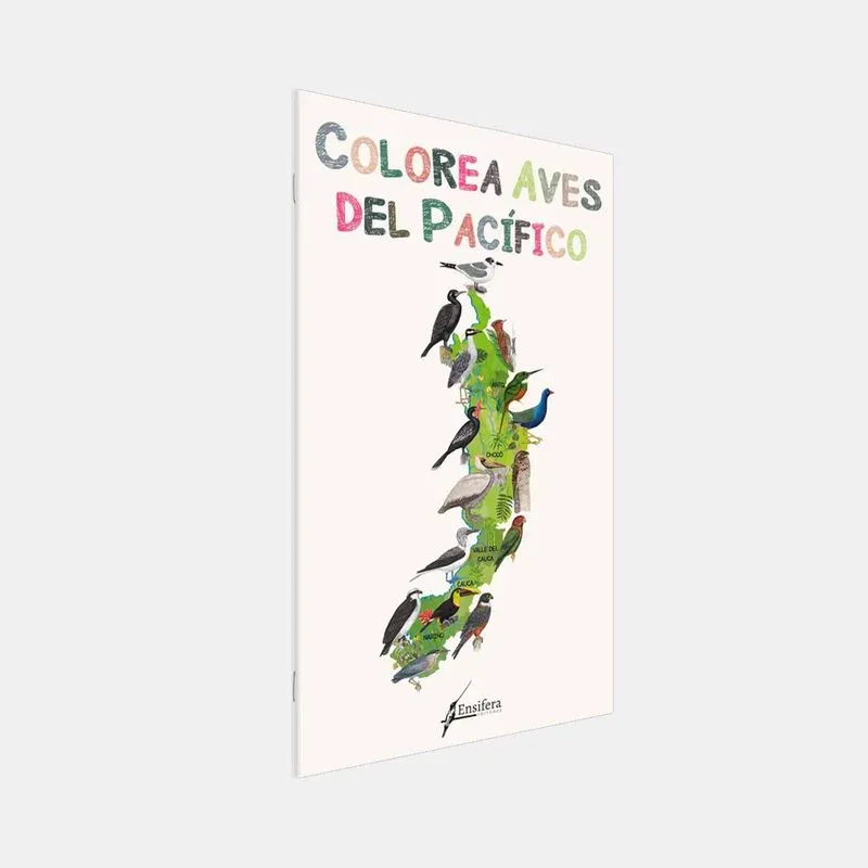 Colorea aves del Pacífico