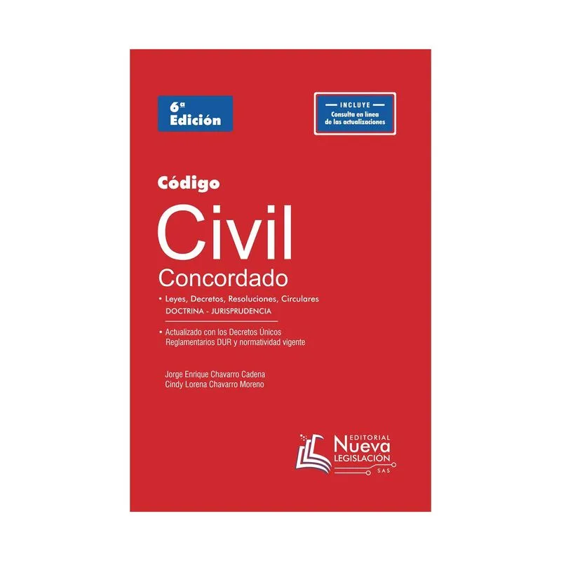 Código civil concordado 2026 (6ª edición)