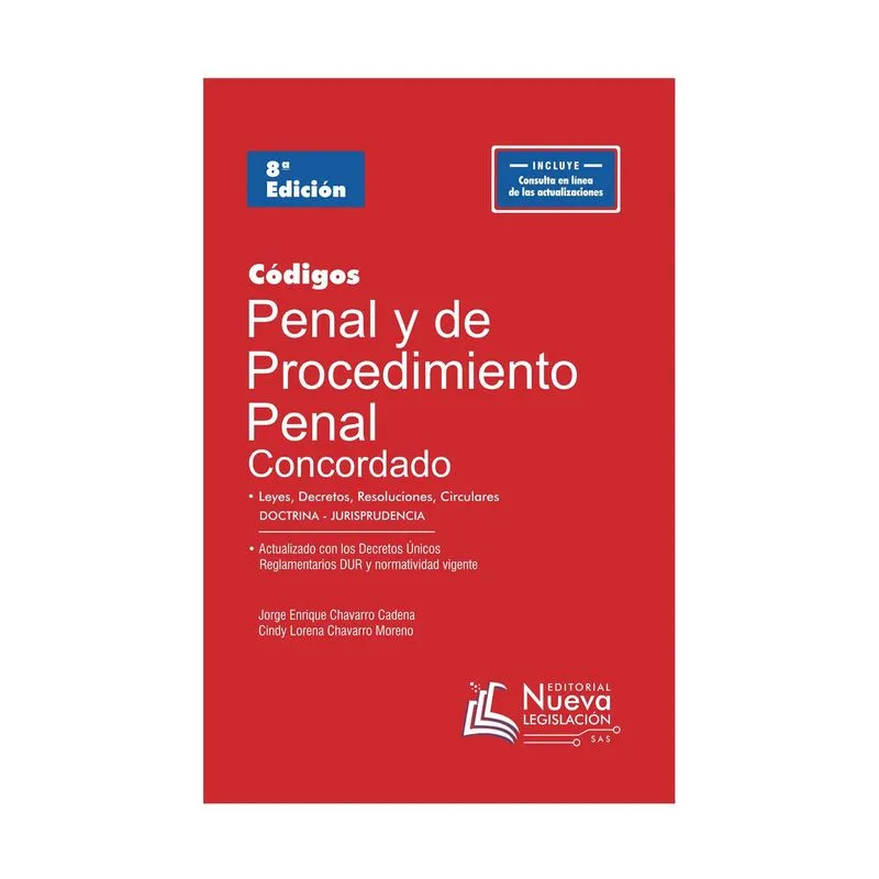 Códigos penal y de procedimiento penal concordado
