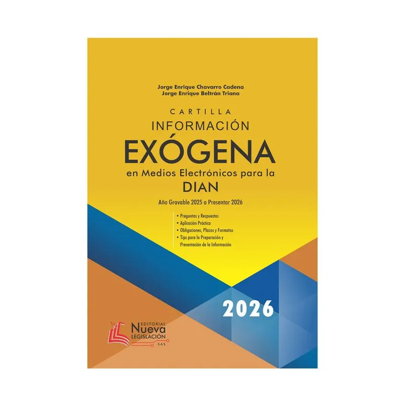 Cartilla información exógena para la Dian 2026