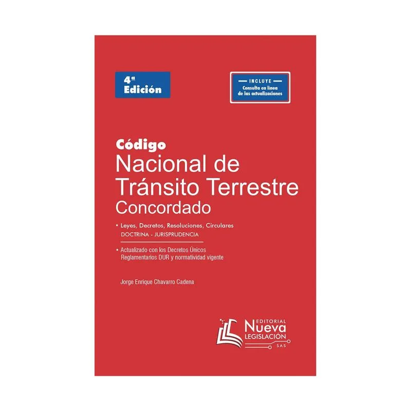 Código nacional de tránsito terrestre 2026 (4ª edición)