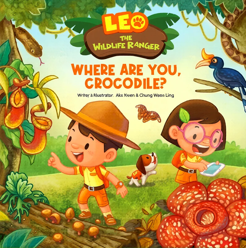 Where are you, crocodile? (Series: Leo The Wildlife Ranger)