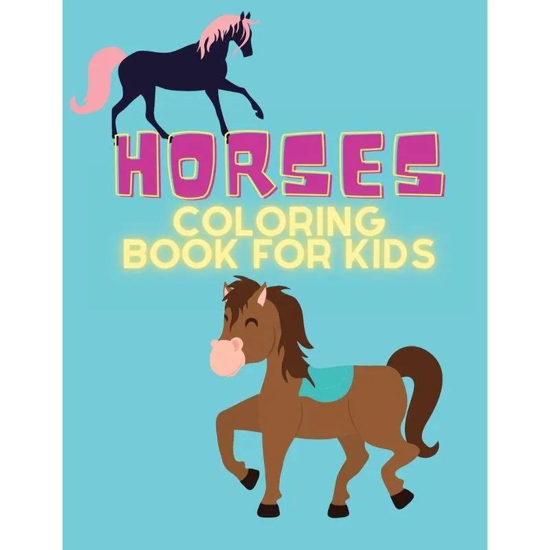 Horses Coloring book