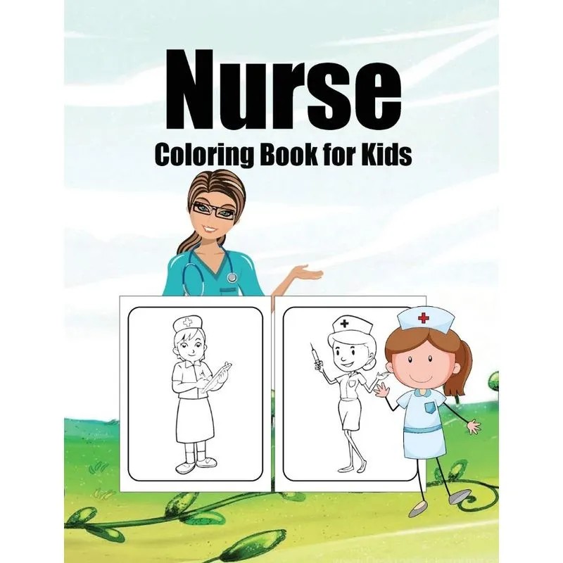 Nurse Coloring Book for Kids