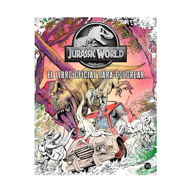 Jurassic World, el libro oficial para colorear