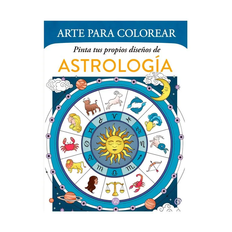 Pinta tus propios diseños de astrología: arte para colorear