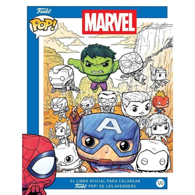 LIBRO OFICIAL PARA COLOREAR FUNKO POP- LOS AVENGERS - Baechle, Austin LIBRO OFICIAL PARA COLOREAR FUNKO POP- LOS AVENGERS