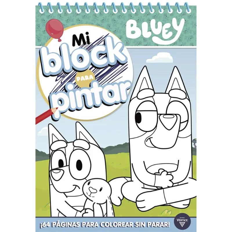 Libro Bluey-Block Anillado