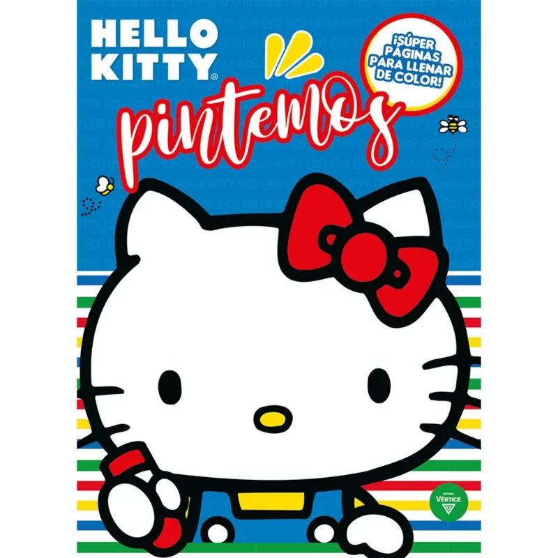 Libro Hello Kitty-Pintemos