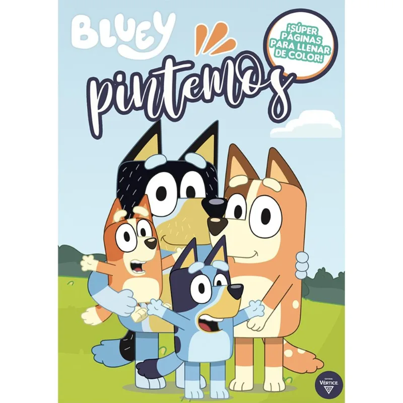 Libro Bluey-Pintemos