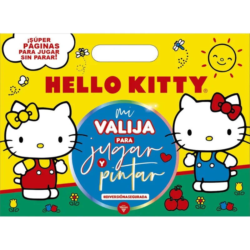 Libro Hello Kitty-Valija Para Pintar Y Jugar