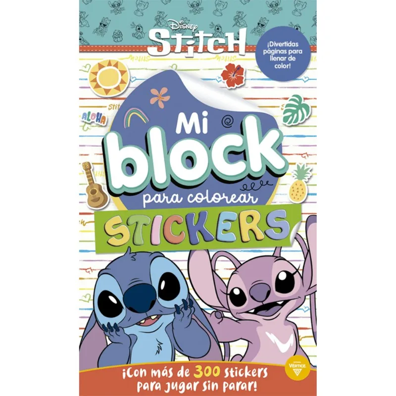 Libro Stitch-Block Para Colorear