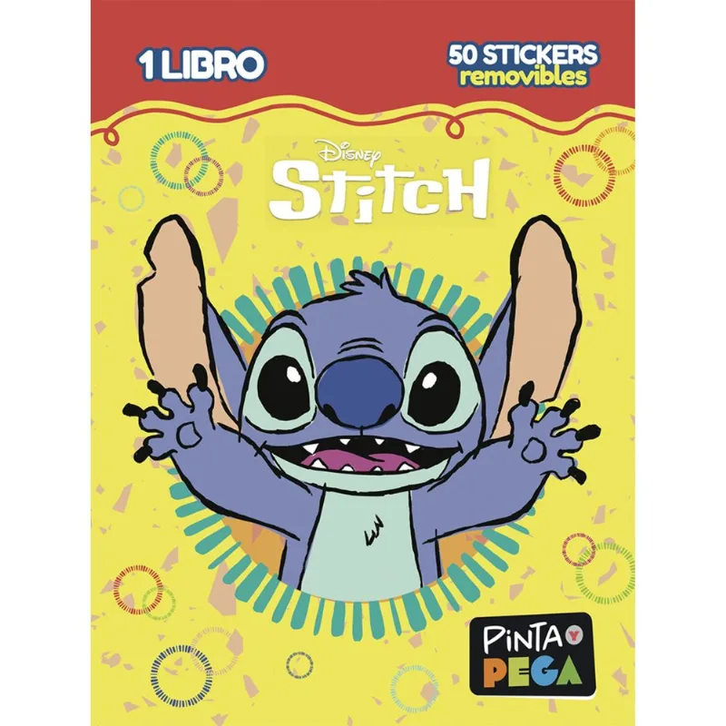 Libro Stitch-Sobre Pinto Y Pego