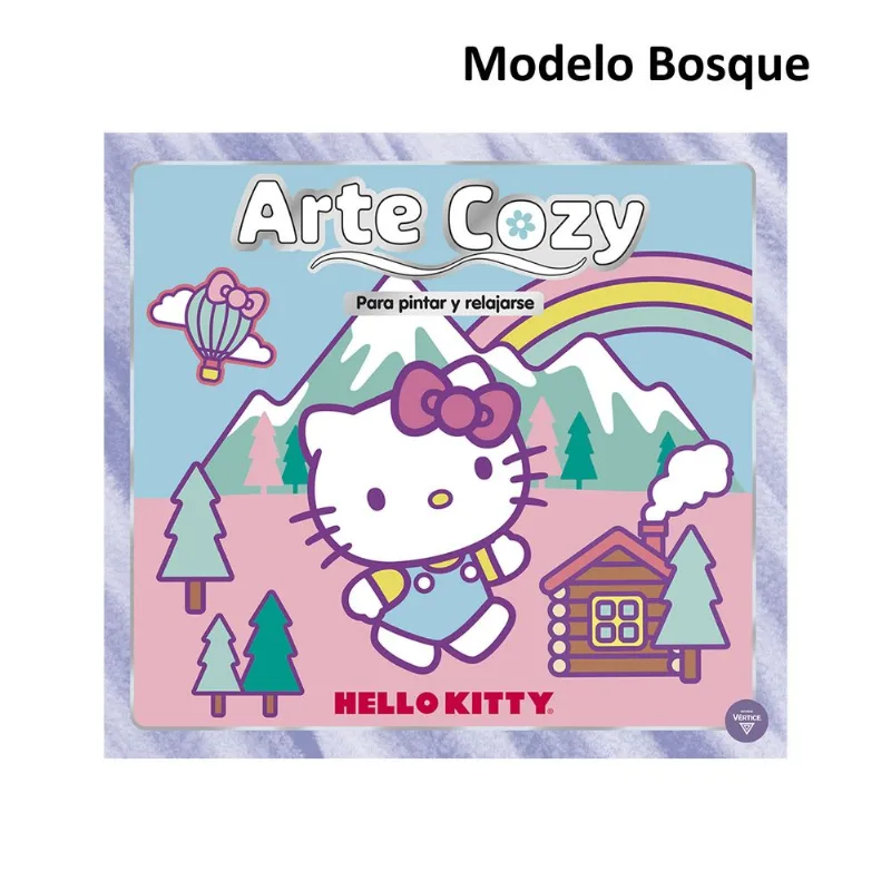 Libro para colorear Cozy Hello Kitty (Modelos Surtidos)