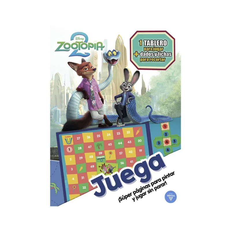 Libro Zootopia 2, Juega