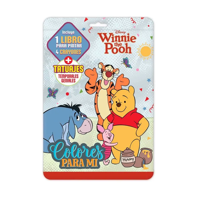 Colores para mi: Winnie Pooh (con tatuajes)
