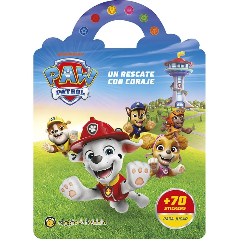 Libro paw patrol un rescate con coraje