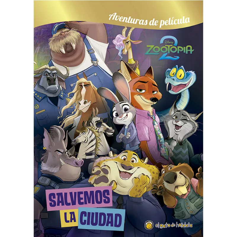 Libro Zootopia-Aventura De Pelicula