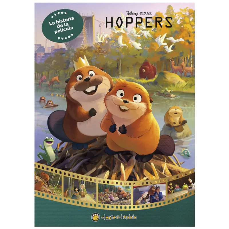 Libro Hoppers-Aventuras De Pelicula
