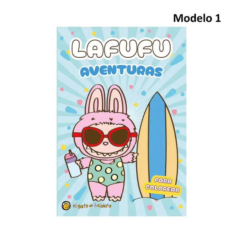 Libro lafufu minilibros para colorear Modelos Surtidos