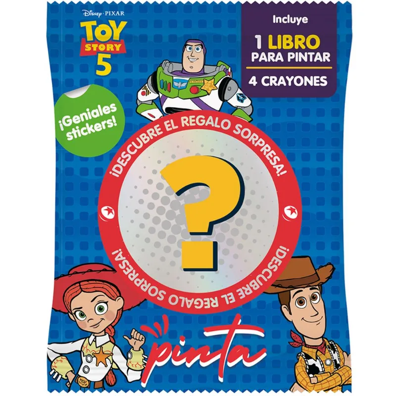 Libro Toy Story 5-Pinta Sorpresa