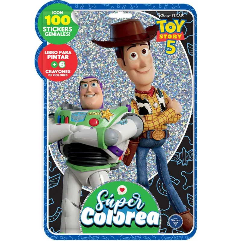 Libro Toy Story 5-Super Colorea