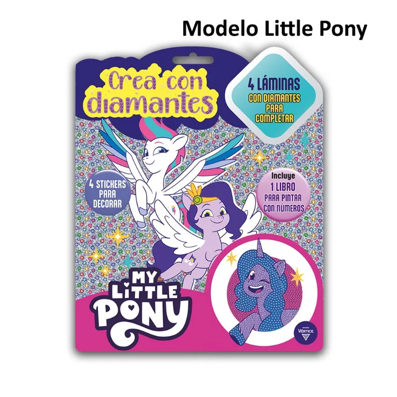 Libro col. Crea con Diamantes (Modelos Surtidos)