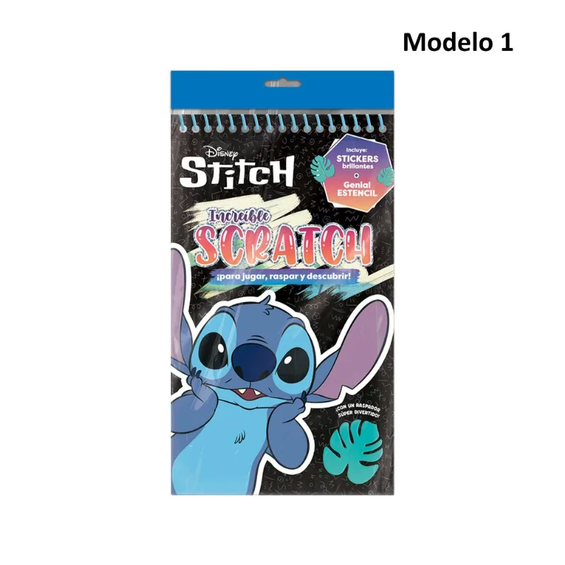 Libro Block Scratch Modelos Surtidos