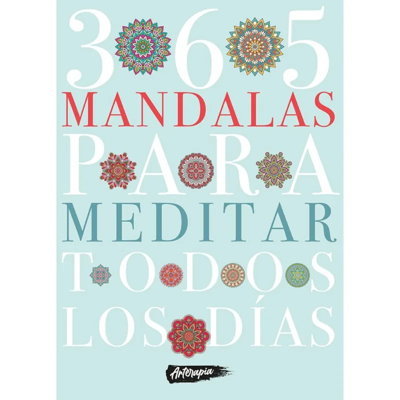 Libro 365 mandalas métodos todos los días
