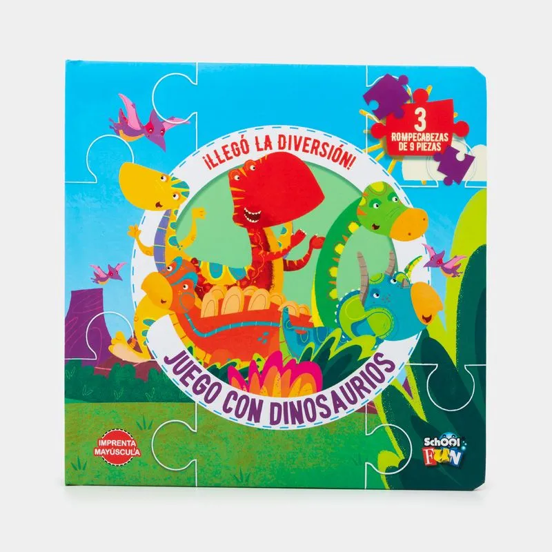 ¡Llegó la diversión! Juego con los dinosaurios
